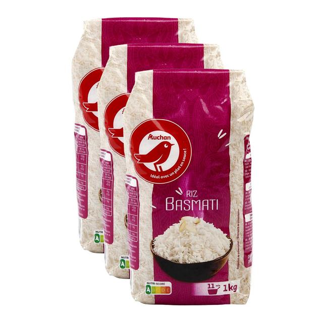 2050000406485 - Auchan - Riz basmati prêt en 11 min