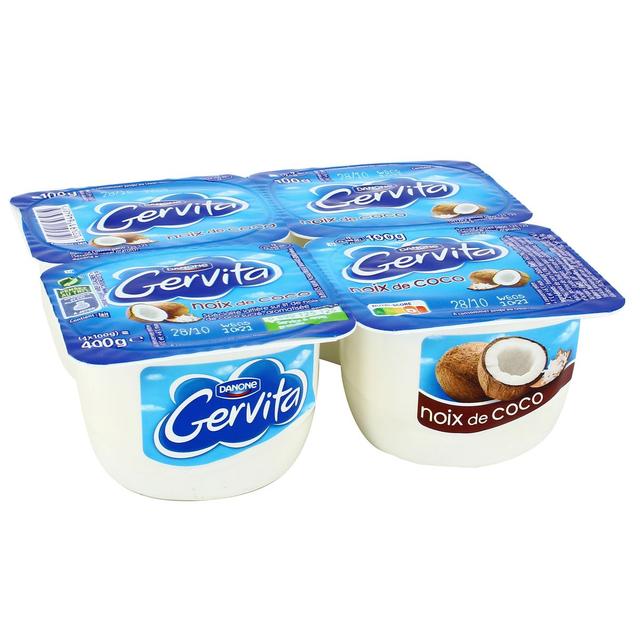 3033491646485 - Gervita - Fromage blanc mousse coco