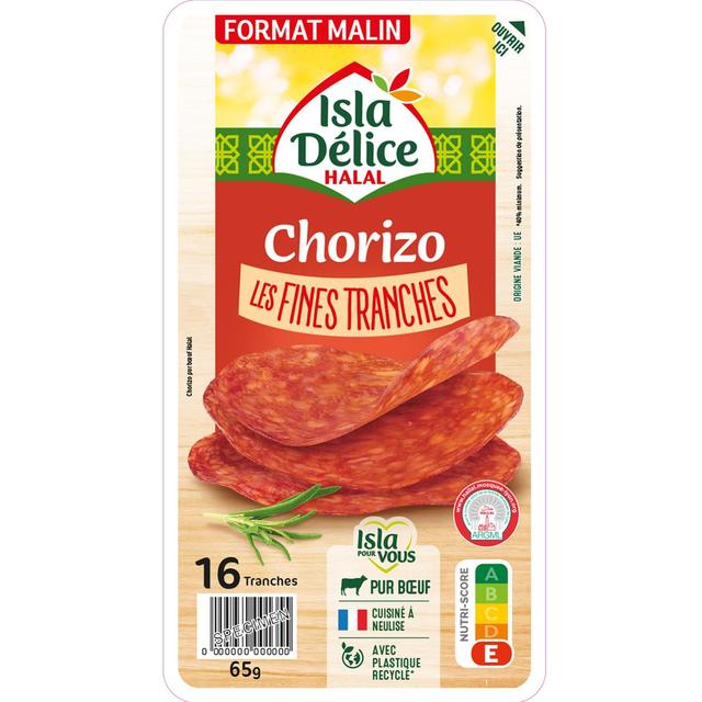 3512690006585 - Isla Délice - Chorizo de Boeuf - HALAL