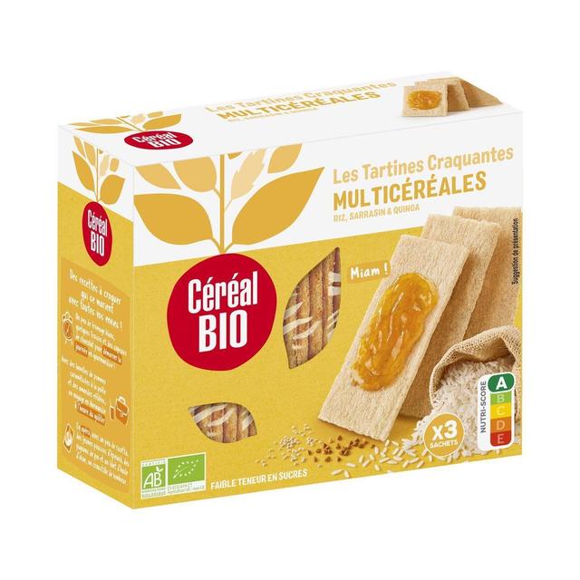 3175681037885 - Céréal Bio - Tartines Craquantes Multicéréales Bio