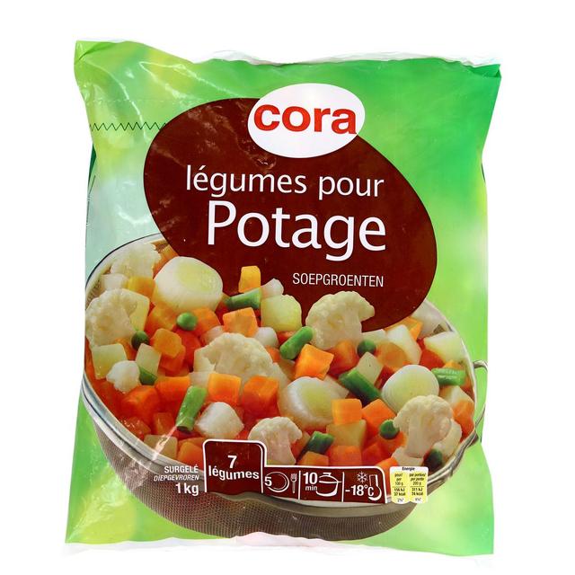 3257980358585 - Cora - Légumes pour potage- 7 légumes