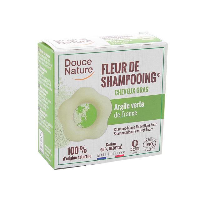 3380380058585 - Douce Nature - Shampooing solide, cheveux gras, Cosmébio