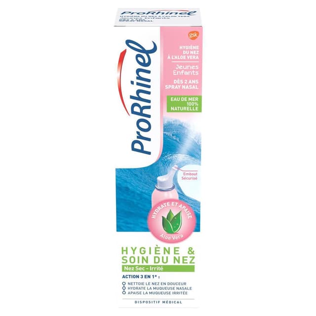 3401060138585 - Prorhinel - Spray Nasal Aloé Vera dès 2 ans