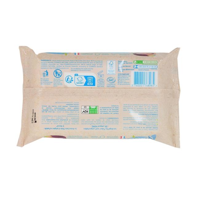 3760001768985 - Tidoo - Lingettes à l'eau pure