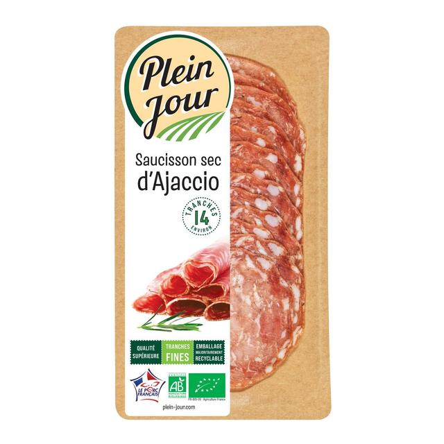 3701363300086 - Plein Jour - Saucisson Sec d'Ajaccio BIO