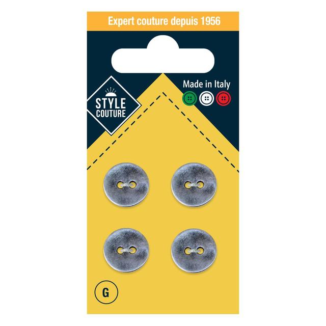 3040695840786 - Style couture - Boutons Argent 14mm