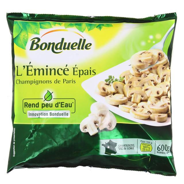 3083681054286 - Bonduelle - Champignons de Paris émincés épais
