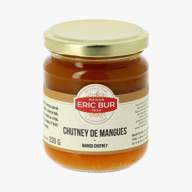 3144550004686 - Eric Bur - Chutney de mangue en bocal