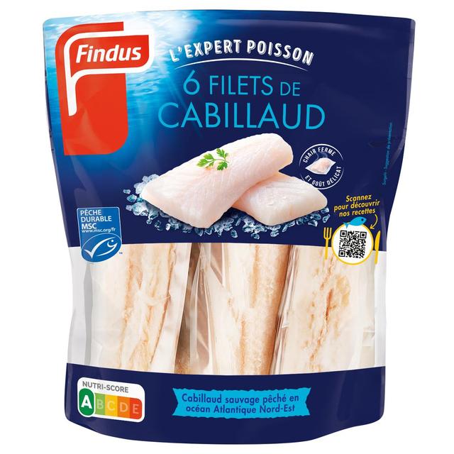 3599741005186 - Findus - Filets de Cabillaud MSC