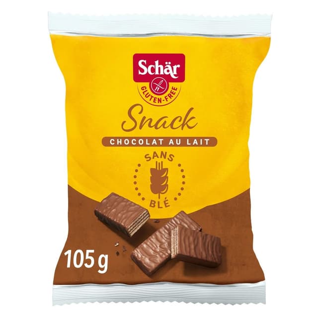 8008698005286 - Schär - Snacks Barres chocolatées aux noisettes sans gluten