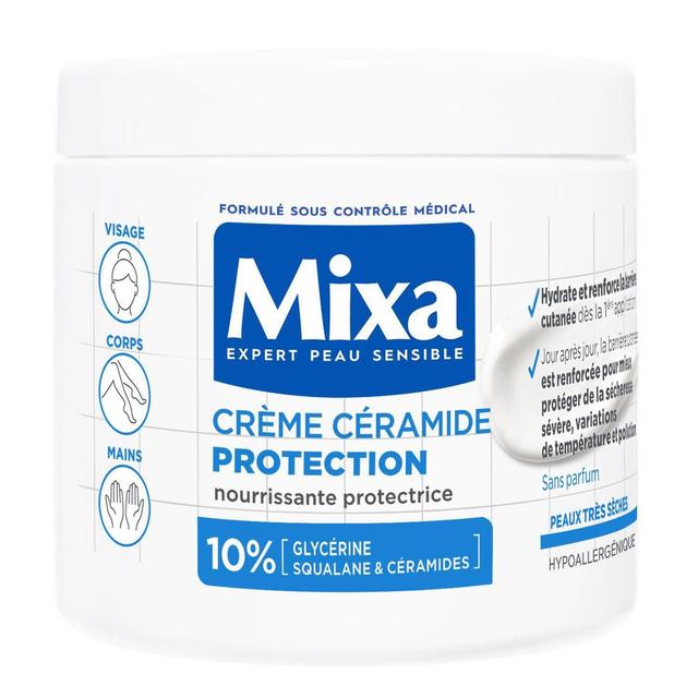 3600551135786 - Mixa - La Crème Céramide Protection - Visage, Corps, Mains