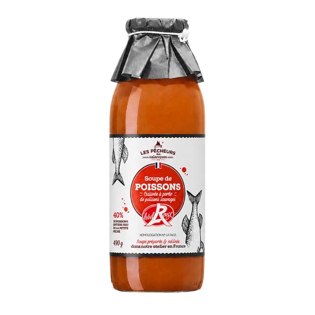 3183811015986 - Les Pêcheurs des Calanques - Soupe de Poissons Label Rouge en bouteille