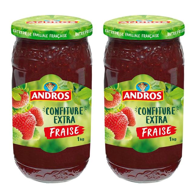 2050000336386 - Andros - Confiture extra à la fraise