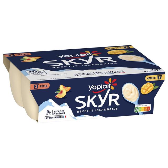3329770087286 - Yoplait - Skyr Pêche Mangue 0%mg
