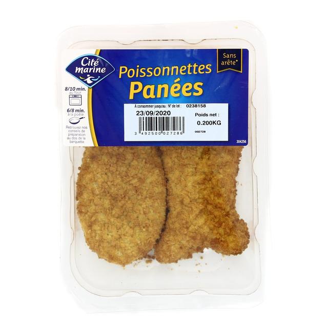 3492500027286 - Cité Marine - Poissonnette pané
