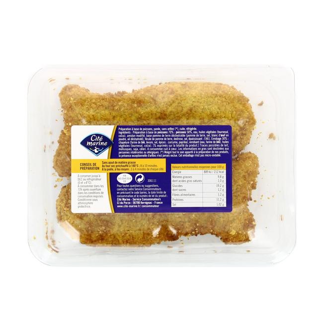 3492500027286 - Cité Marine - Poissonnette pané