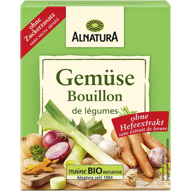4104420028586 - Alnatura - Bouillon de légumes bio en cube