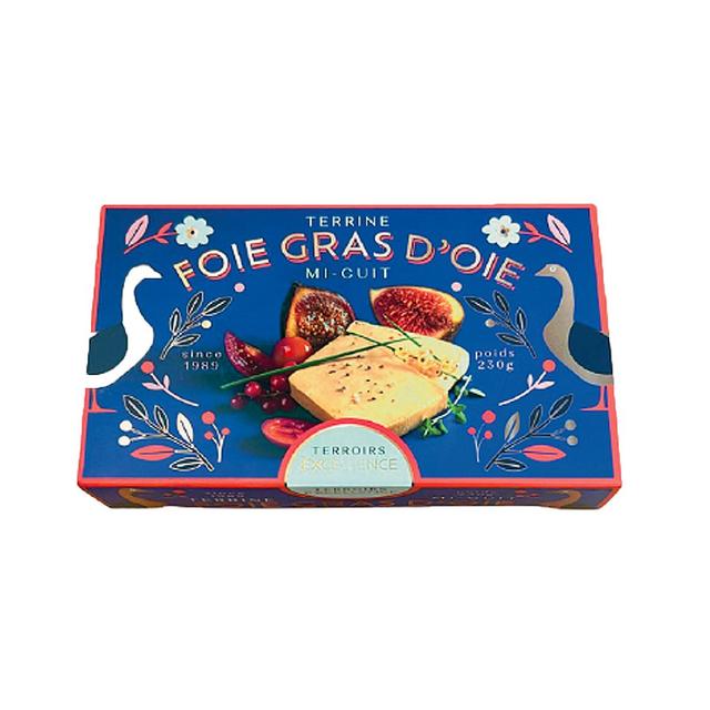 3423990078786 - Terroirs Excellence - Terrine de foie gras d'oie avec 30% de morceaux