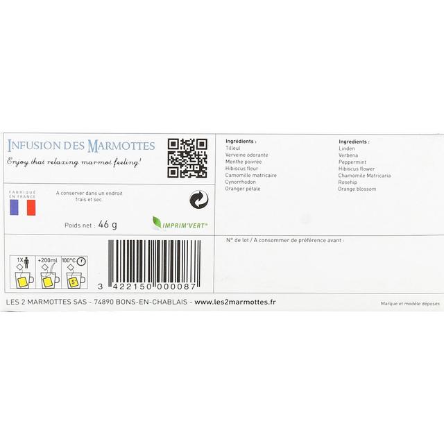 3422150000087 - Les 2 Marmottes - L'Infusion des marmottes