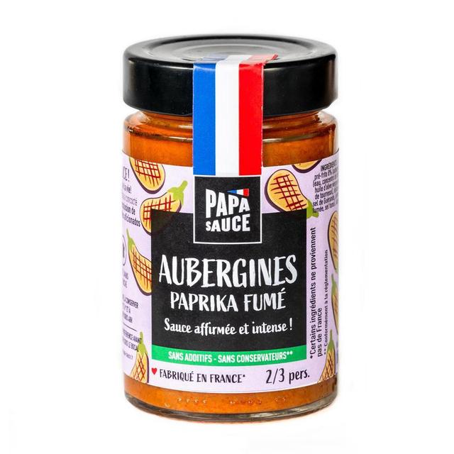 3770015790087 - Papa Sauce - Sauce Aubergines épices fumées