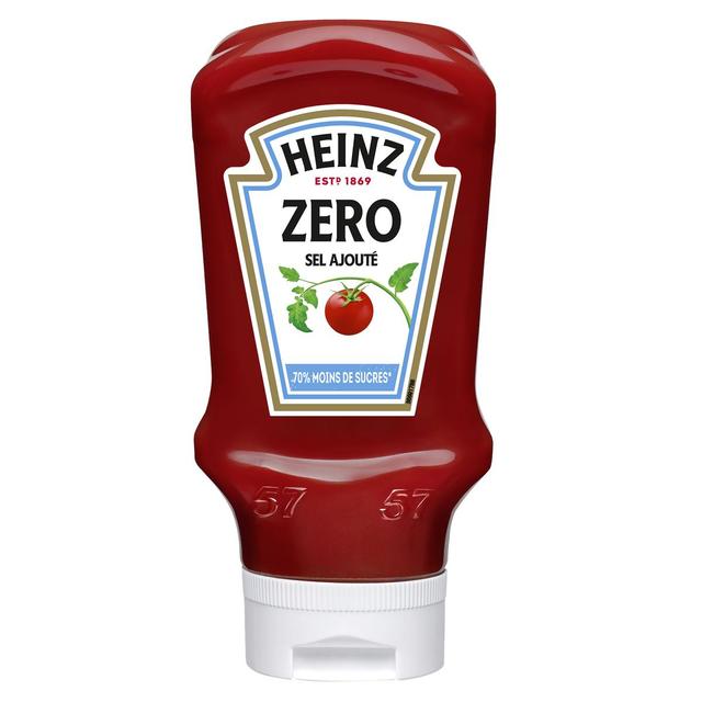 5900783010287 - Heinz - Sauce tomato ketchup zéro sel ajouté -70% de sucres en moins