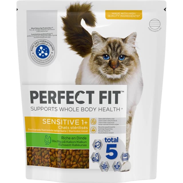 4008429160387 - Perfect Fit - Croquettes Dinde pour chat adulte sensible stérilisé