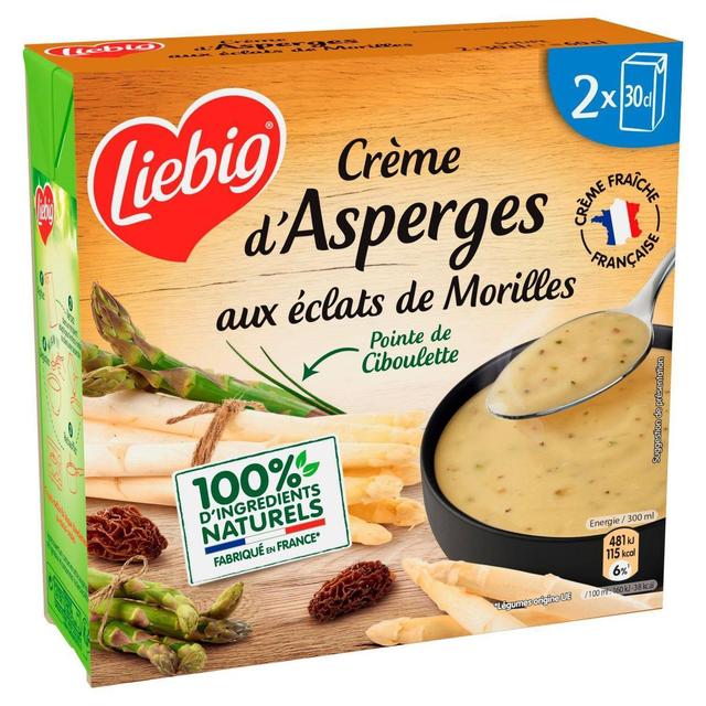 3036815431187 - Liebig - Soupe Duo d'Asperges aux Eclats de Morilles