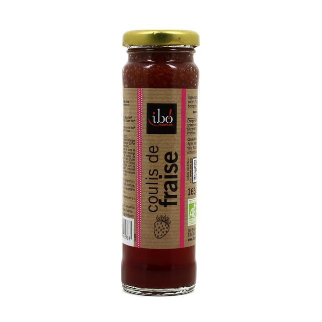 3609060002787 - Ibo - Coulis de Fraise 70% fruits Bio