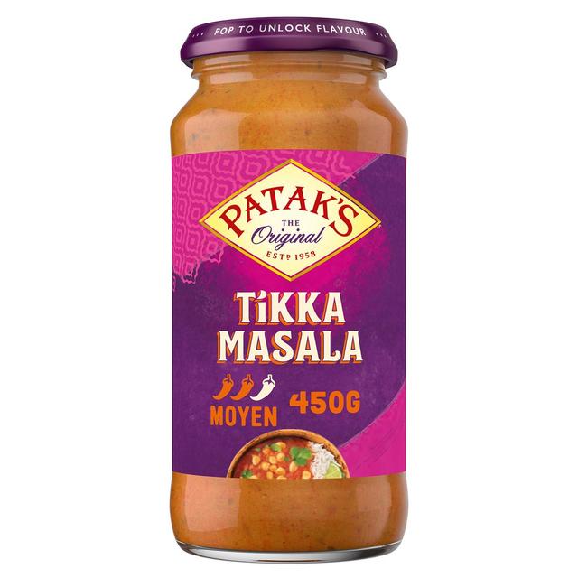 5011308303187 - Patak's Original - Sauce Tikka Masala - Sauce Curry Moyen Indienne