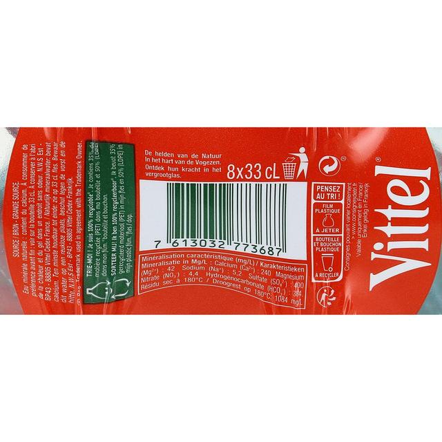 7613032773687 - Vittel - Eau minérale naturelle (bouchons sport)