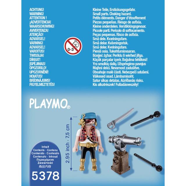4008789053787 - PLAYMOBIL® Spécial Plus - Canonnier des pirates