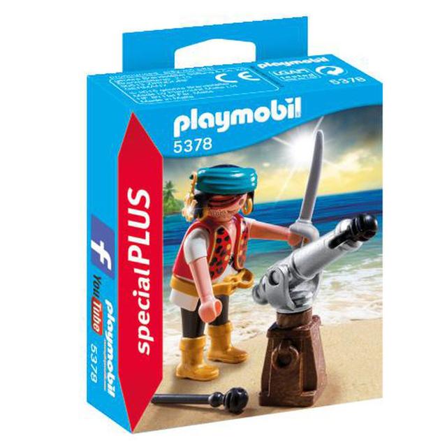 4008789053787 - PLAYMOBIL® Spécial Plus - Canonnier des pirates