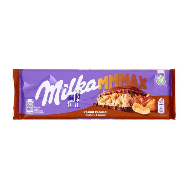 7622210604187 - Milka - Chocolat au lait cacahuètes et caramel