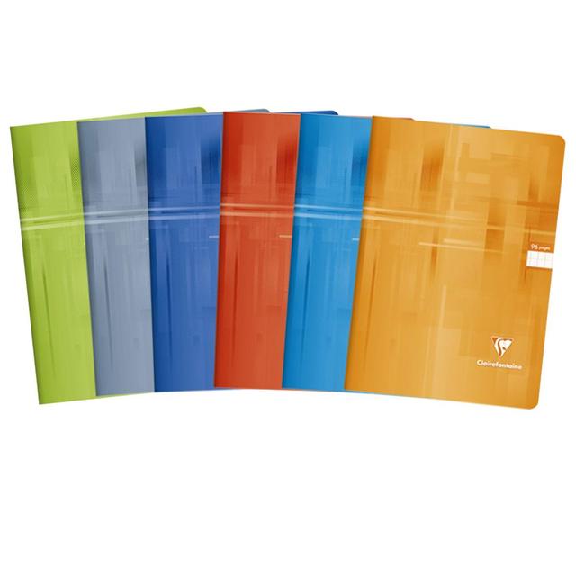 3037928714587 - Clairefontaine - Cahier A4 21x29,7 cm grands carreaux