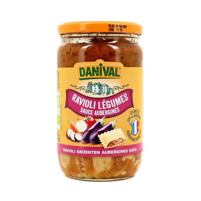 3431590015087 - Danival - Ravioli légumes sauce aubergines bio