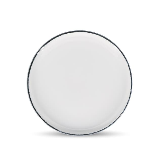 5410595786787 - Collection Fade - Assiette plate 22xH2,5cm black rim Fade