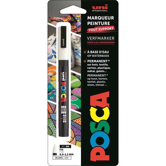 3296280046280 - Uni Posca - Marqueur Pointe fine Blanc