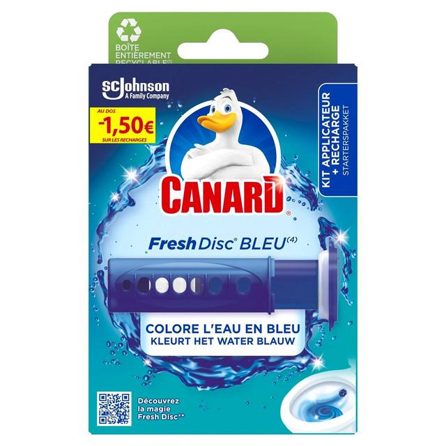 5000204327687 - Canard Fresh - Bloc WC Fresh Disc Eau Bleue