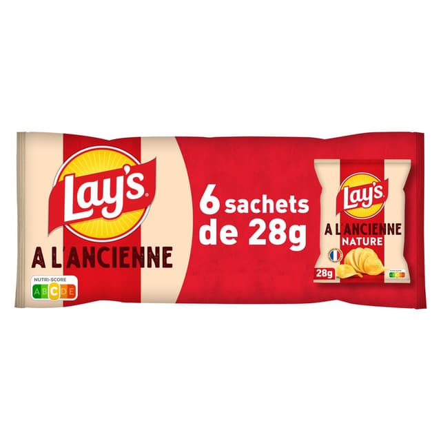 3168930168287 - Lay's - Chips Multipack à l'Ancienne Nature