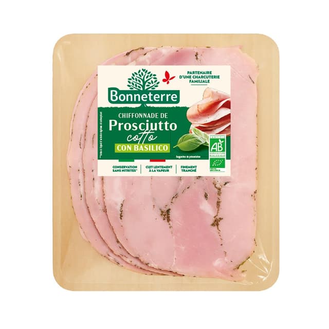 3396410048587 - Bonneterre - Prosciutto Bio au Basilic
