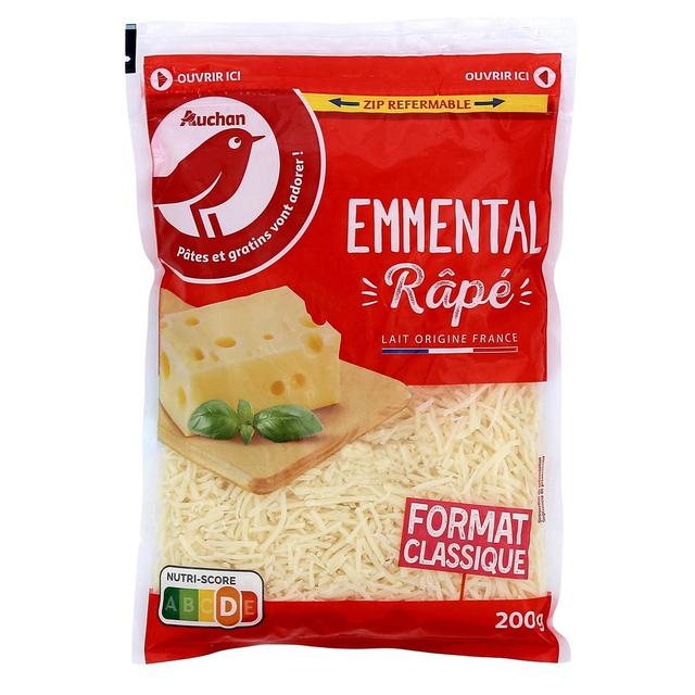 3596710385294 - Auchan - Emmental râpé français