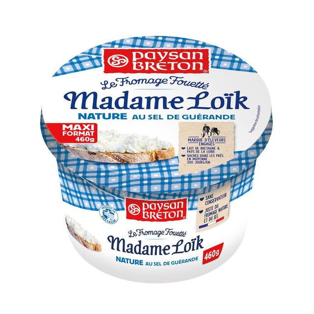 3412290070088 - Paysan Breton - Fromage fouetté Madame Loik nature au sel de Guérande