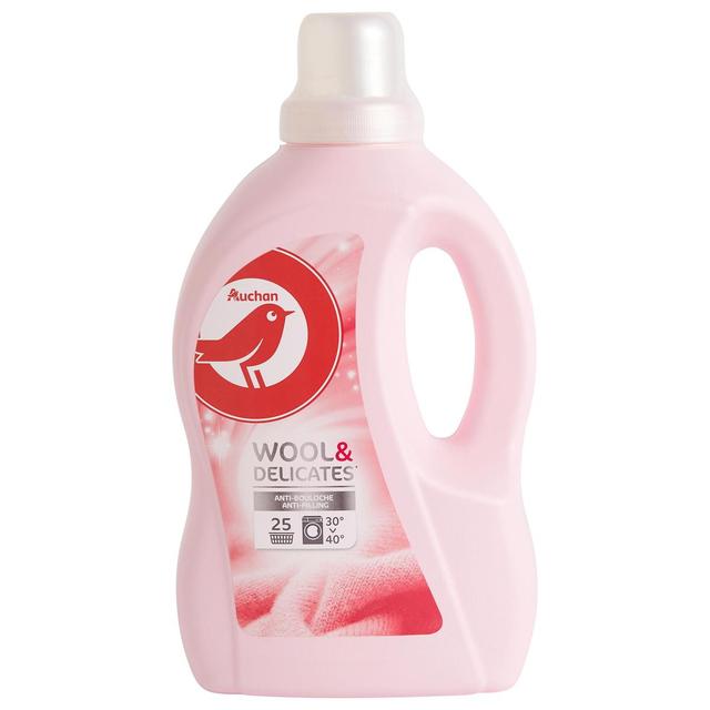3245678161388 - Auchan - Lessive liquide Laine et Linge délicat anti-bouloche