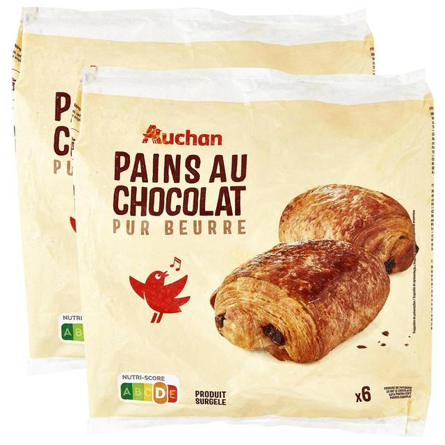 2050000411588 - Auchan - Pain au chocolat pur beurre