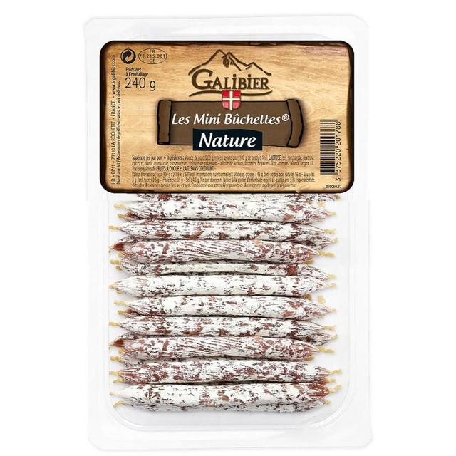 3375220201788 - Le Galibier - Mini Bûchettes Saucisson Nature
