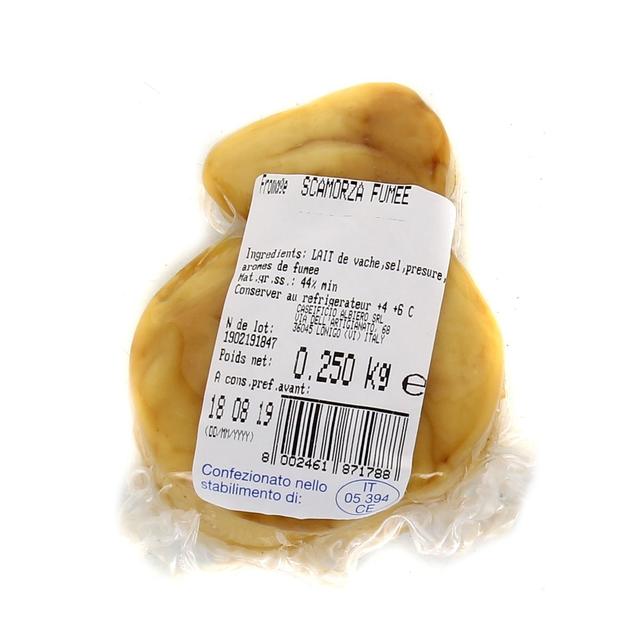 8002461871788 - Vivaldi - Scamorza Fumée - Lait de vache pasteurisé
