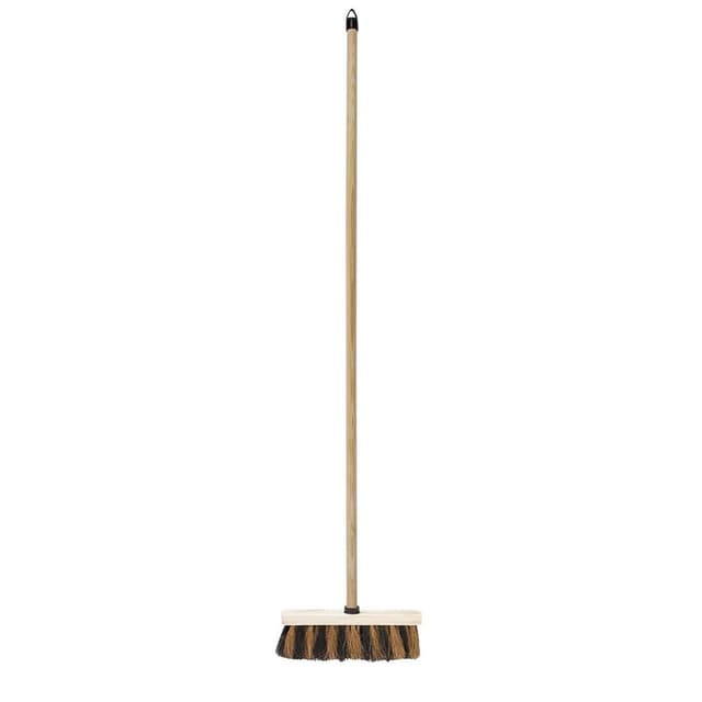 3061050001888 - Ménatex - Balai coco zébré avec manche bois 130cm