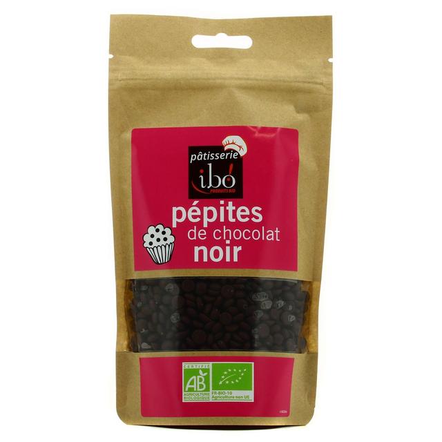3609060007638 - Ibo - Pépites chocolat noir bio