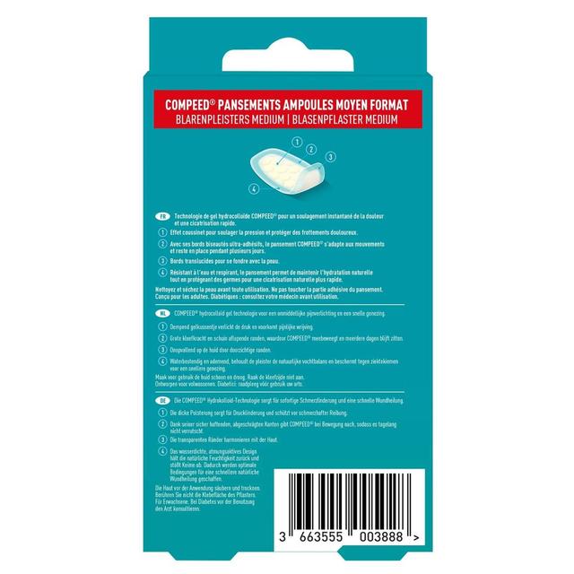 3663555003888 - Compeed - Pansement ampoules