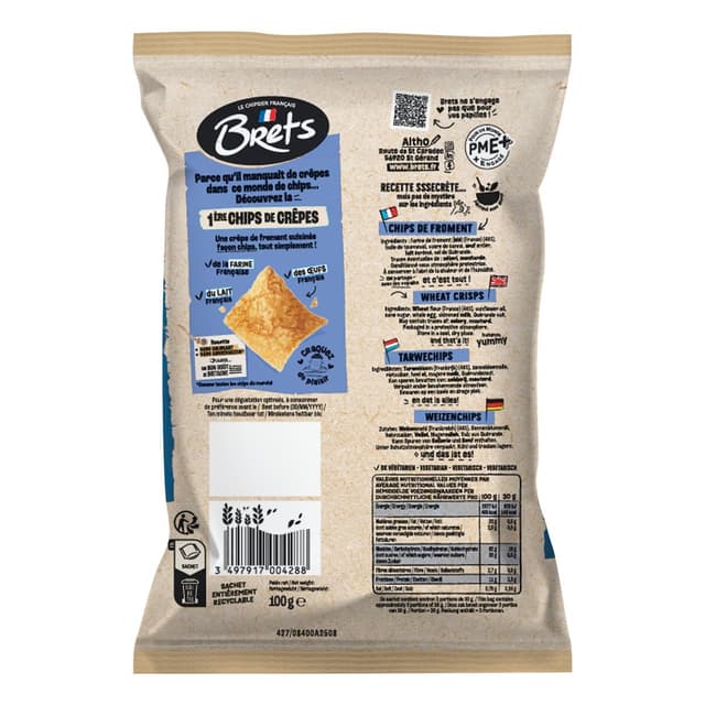 3497917004288 - Bret's - Chips de Crêpe Nature